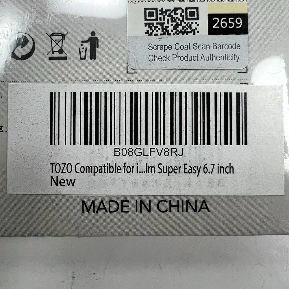 TOZO Screen Protector iPhone 16 Plus 6.7